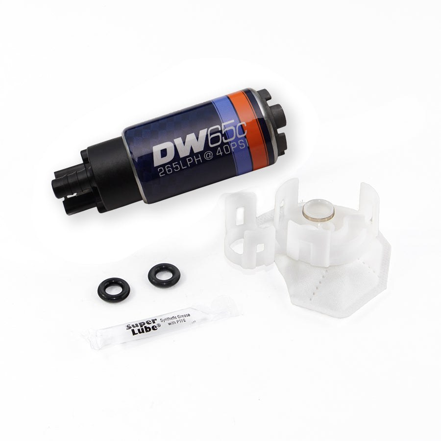 Deatschwerks Fuel Pump Electric, DW65C Series, 13.5 Volt IN-Tank, Ethanol Based Fuels, 100 PSI Maximum Pressure, 265 Lph Flow Rate – 9-651-1026