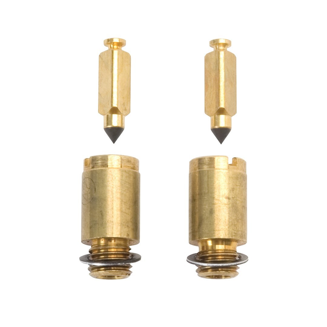 Edelbrock Carburetor Needle and Seat, For Use with Edelbrock Performer Series & Thunder Series Avs Carburetor, High Flow, Adjustable – 1466