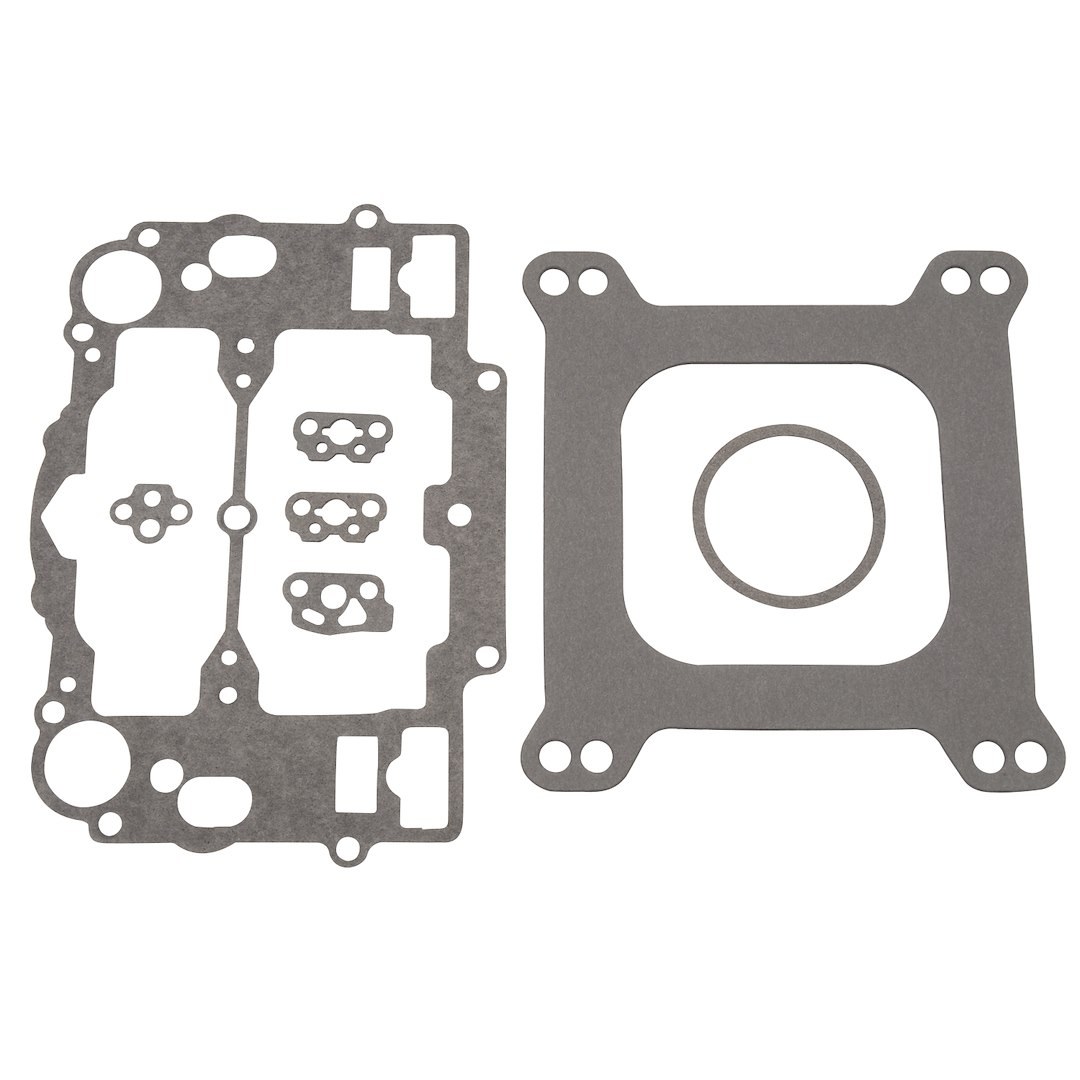 Edelbrock Carburetor Gasket Kit, For Use with Edelbrock Square-Bore Carburetors, With Airhorn Gasket, Carburetor Base Gasket – 1472
