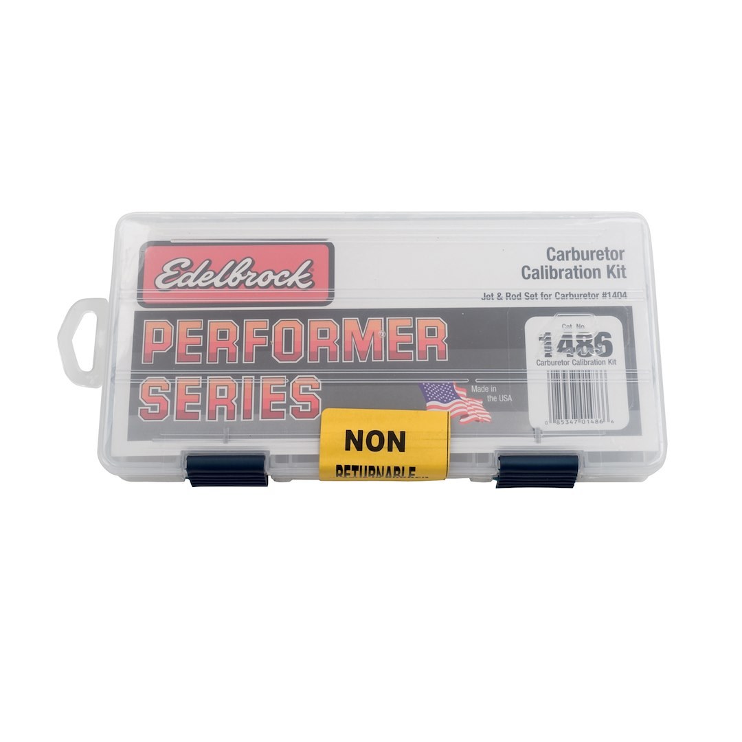 Edelbrock Carburetor Tuning Kit, Edelbrock Performer Series Carburetor P/N 1403, 1404, 1801, 1802, 1803, 1804 – 1486