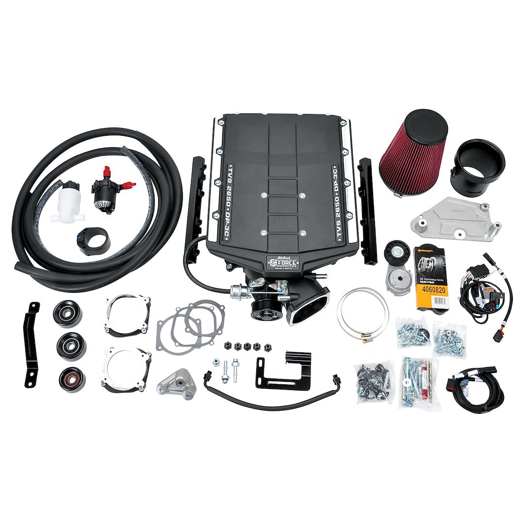 Edelbrock Supercharger, Supercharger Upgrade Kit, For Use with Ford Mustang 5.0L Coyote Engine, Black – 15885