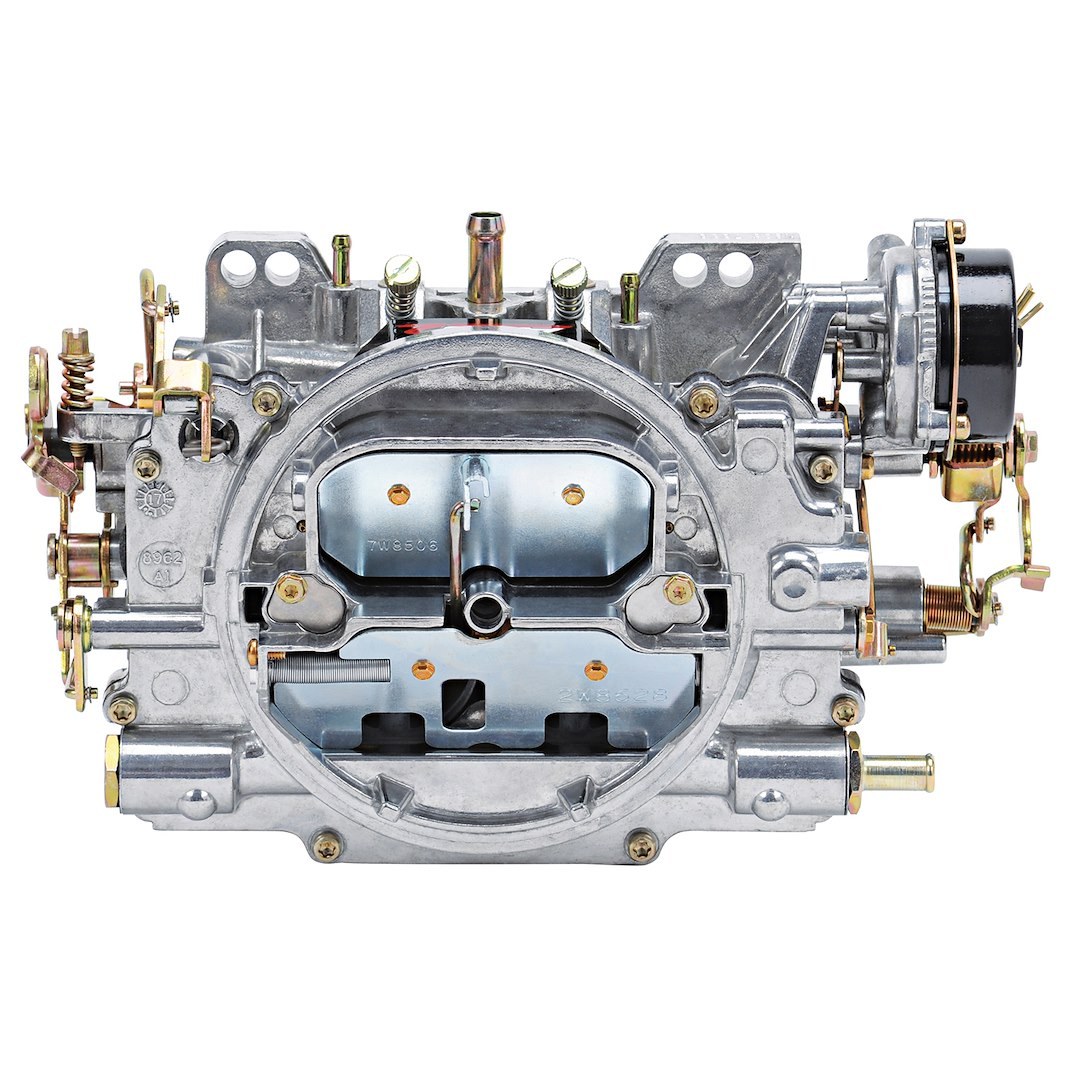 Edelbrock Carburetor, AVS2, Automotive Use, 4-Barrel, 650 Cubic Feet Per Minute (cfm), Square Flange, Electric Choke, Mechanical Secondaries – 19069