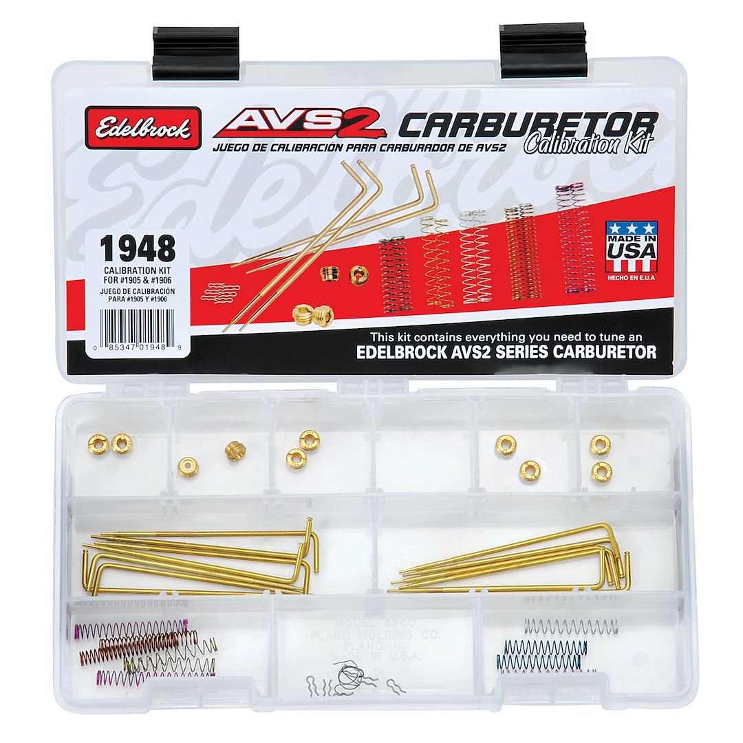 Edelbrock Carburetor Installation Kit, AVS2, For Use with Edelbrock 1905/ 1906 Carburetors – 1948