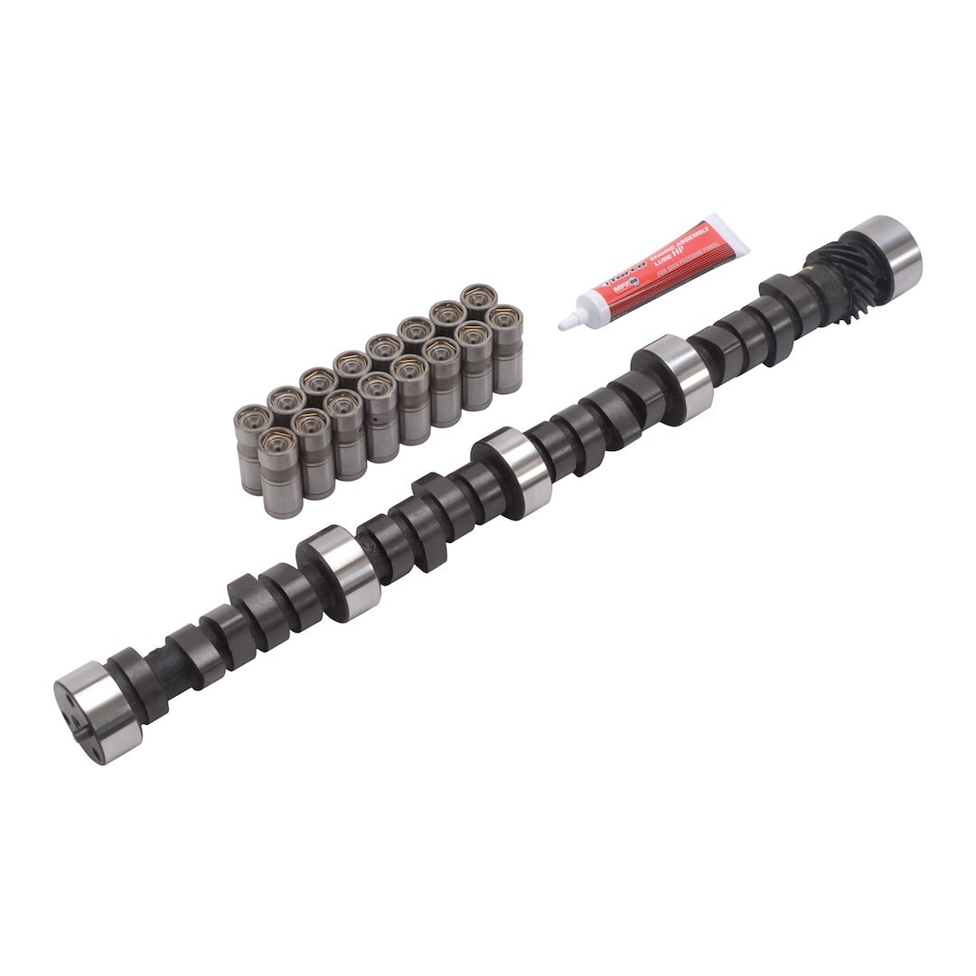 Edelbrock Camshaft and Lifter Kit, Performer Plus, For Use with 1957-1986 Small Block Chevy Engines, Hydraulic Flat Tappet, Idle-5500 RPM Range – 2102