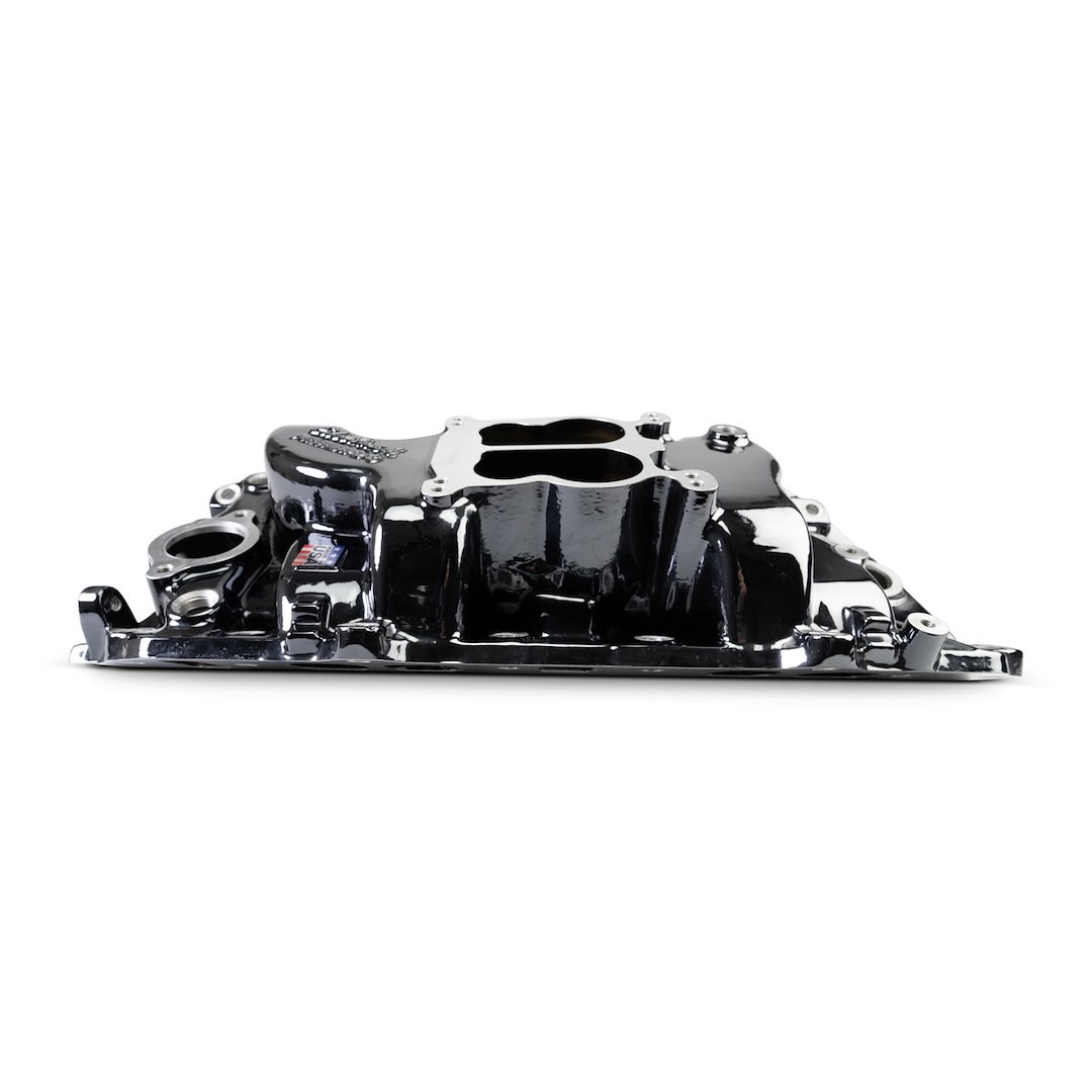 Edelbrock Intake Manifold, Performer, For Use with Big Block Chevy 396-502 Engines, Carbureted Single Four Barrel, Dual Plane – 2161-BP