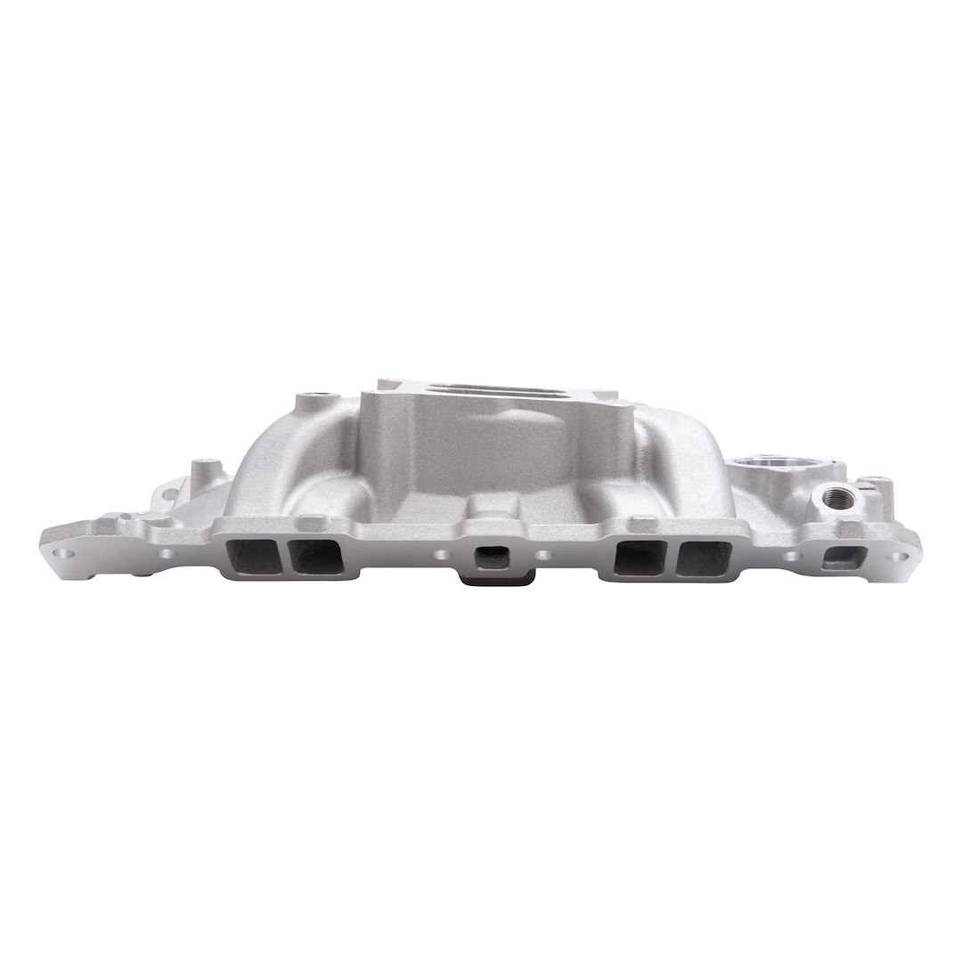 Edelbrock Intake Manifold, Performer Eps, For Use with 1986 and Earlier Chevy 262-400 Engines, Single 4 Barrel, Square Bore Flange, Dual Plane – 2703