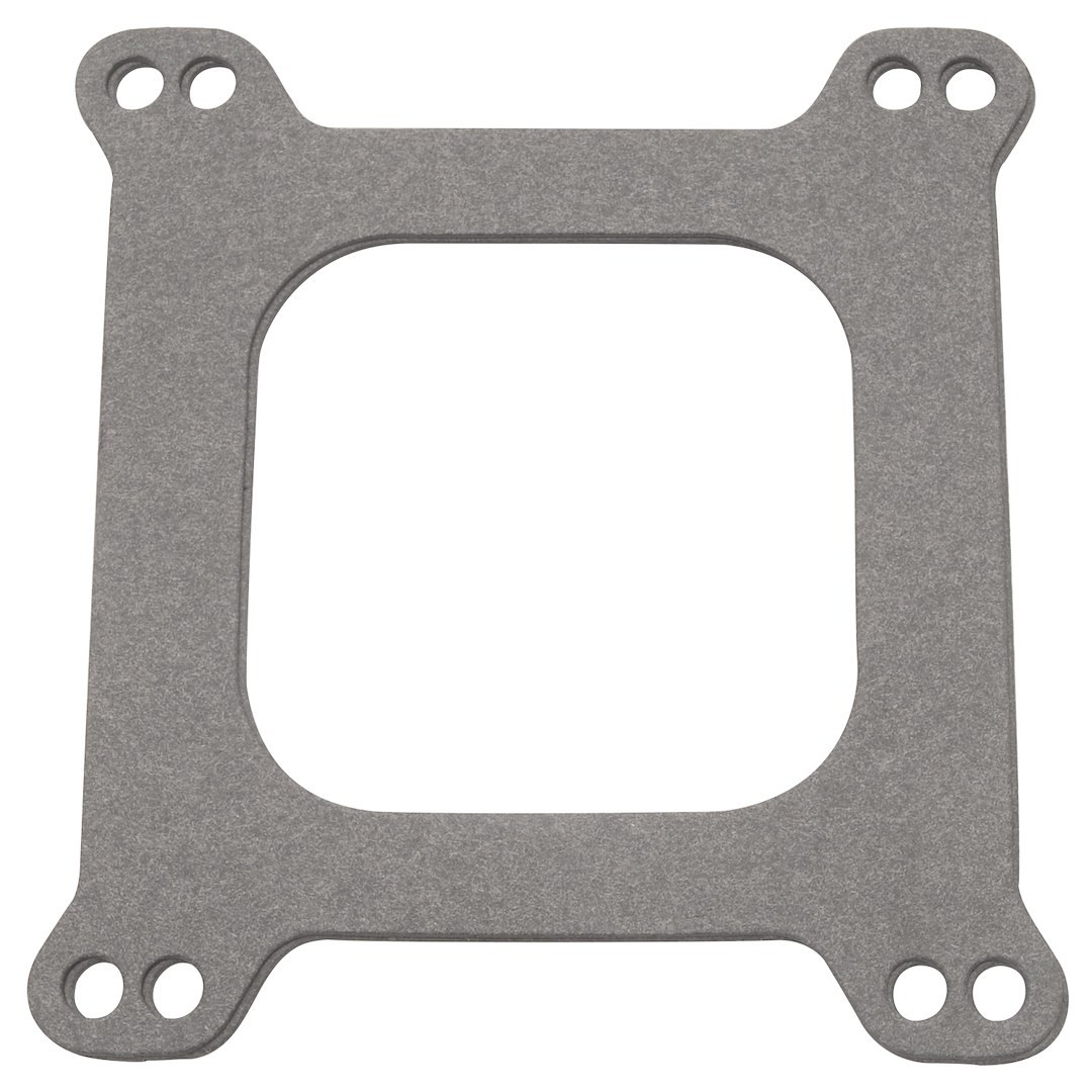 Edelbrock Carburetor Mounting Gasket, For Use with Edelbrock 4 Barrel Square Bore Flange Open Center Carburetor, Nitrile Rubber Composite – 3899