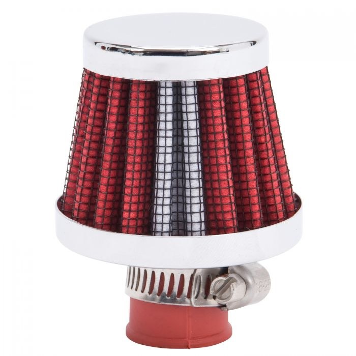 Edelbrock Crankcase Breather Filter, Clamp on with 10 Millimeter Inlet Diameter, 2.500 Inch Overall Length – 43511