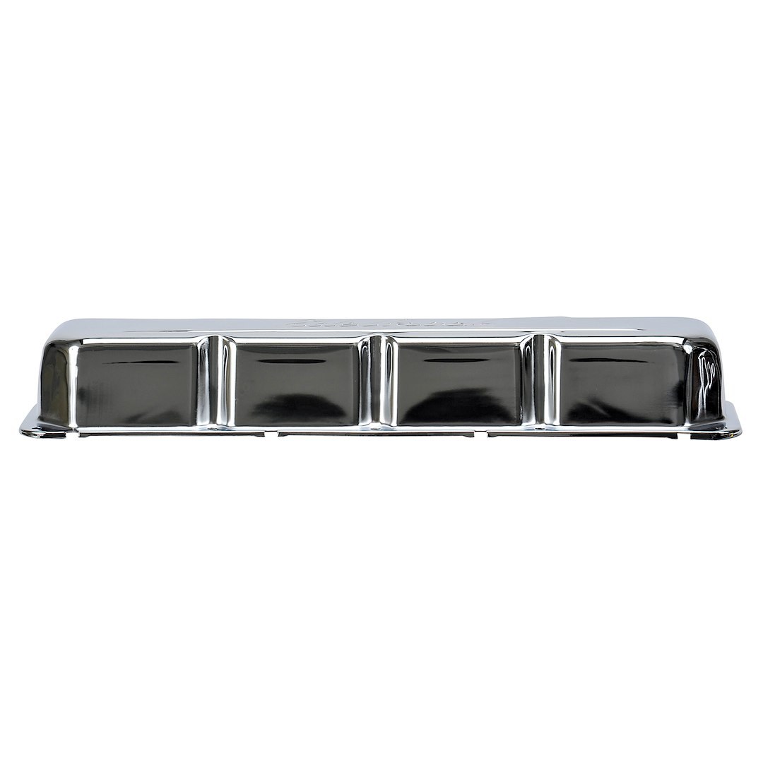 Edelbrock Valve Cover, Signature, Amc/Jeep 4.8L-6.6L/290-401 Cubic Inch, 3.0 Inch Overall Height, Perimeter Bolt, With Oil Fill Hole – 4431