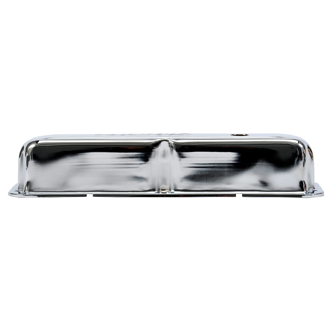 Edelbrock Valve Cover, Signature, Ford Fe Big Block 5.4L-7.0L/332-428 Cubic Inch, 3.9 Inch Overall Height, Perimeter Bolt, With Oil Fill Hole – 4462