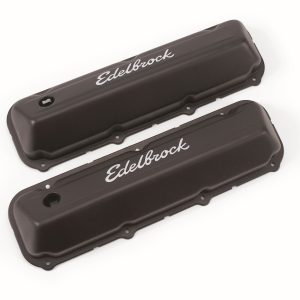 Edelbrock Valve Cover, Signature, Chrysler La Small Block 5.2L-5.9L/318-360 Cubic Inch, 3.2 Inch Overall Height, Perimeter Bolt – 4473