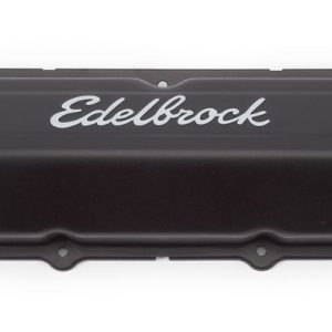 Edelbrock Valve Cover, Signature, Chrysler La Small Block 5.2L-5.9L/318-360 Cubic Inch, 3.2 Inch Overall Height, Perimeter Bolt – 4473