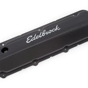 Edelbrock Valve Cover, Signature, Chrysler La Small Block 5.2L-5.9L/318-360 Cubic Inch, 3.2 Inch Overall Height, Perimeter Bolt – 4473