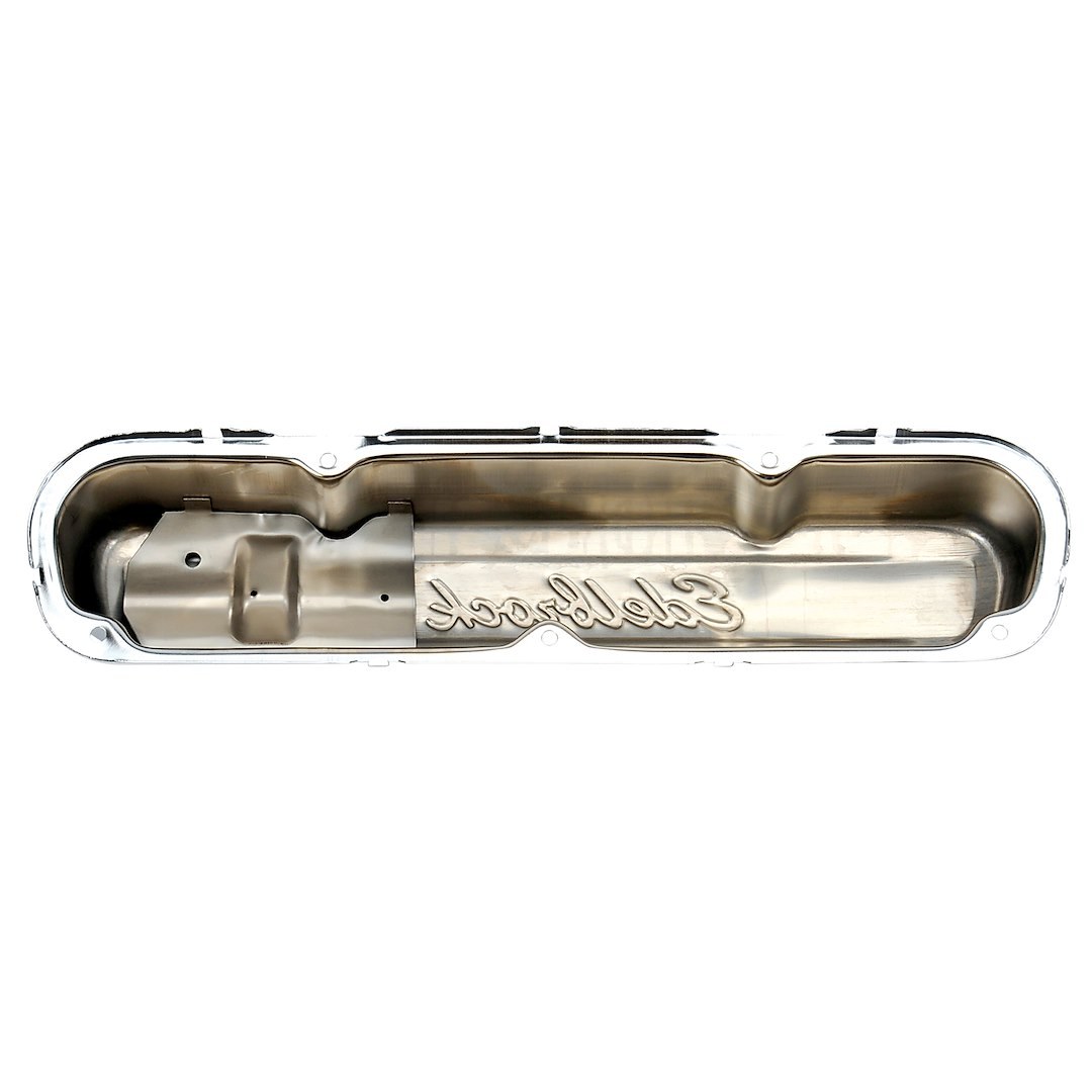 Edelbrock Valve Cover, Signature, Chrysler La Small Block 5.2L-5.9L/318-360 Cubic Inch, 3.2 Inch Overall Height, Perimeter Bolt – 4495