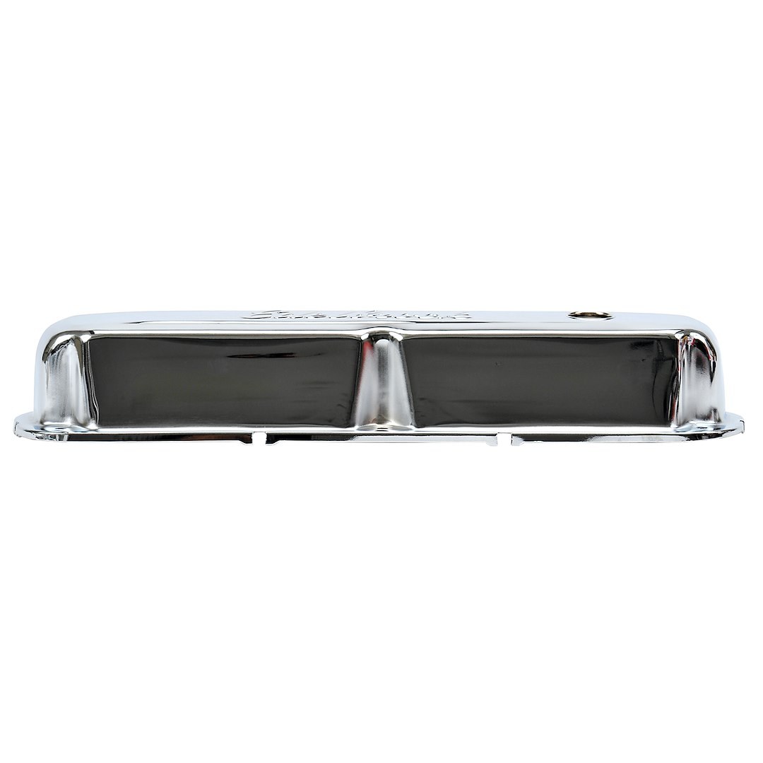 Edelbrock Valve Cover, Signature, Chrysler La Small Block 5.2L-5.9L/318-360 Cubic Inch, 3.2 Inch Overall Height, Perimeter Bolt – 4495