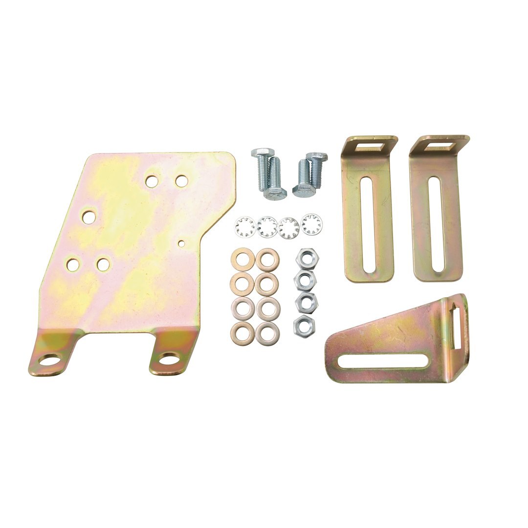 Edelbrock Carburetor Throttle Cable Bracket, For Use with Chevy Small Block Engine with TH350/ 200R4/ 700R4 Transmissions, Adjustable – 8036