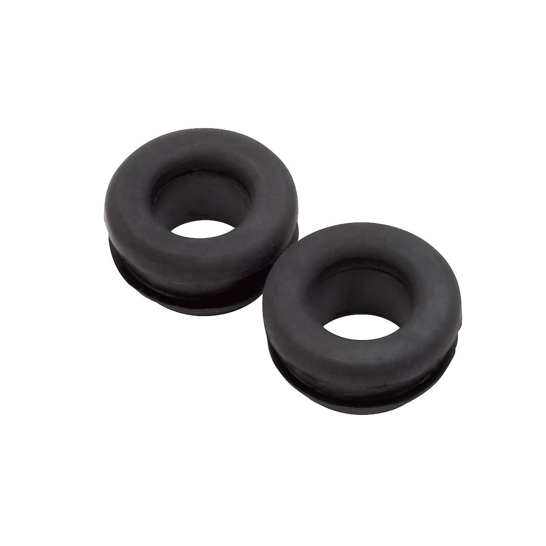 Edelbrock PCV Valve Grommet, 3/4 Inch Inside Diameter, 1.22 Inch Outside Diameter, Rubber, Set of 2 – 8094