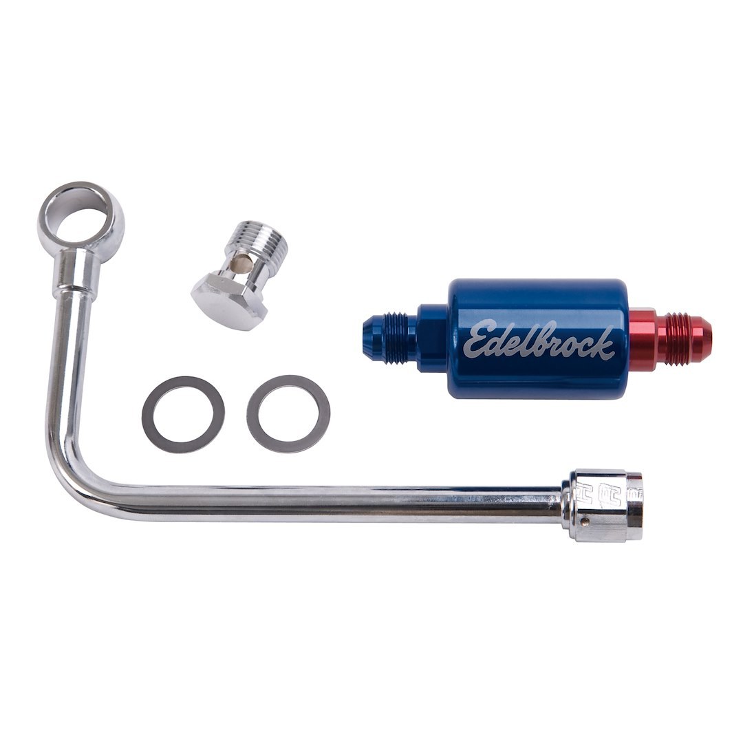 Edelbrock Carburetor Fuel Line, For Use with Edelbrock Performer and Thunders Series Avs Carburetor – 8134