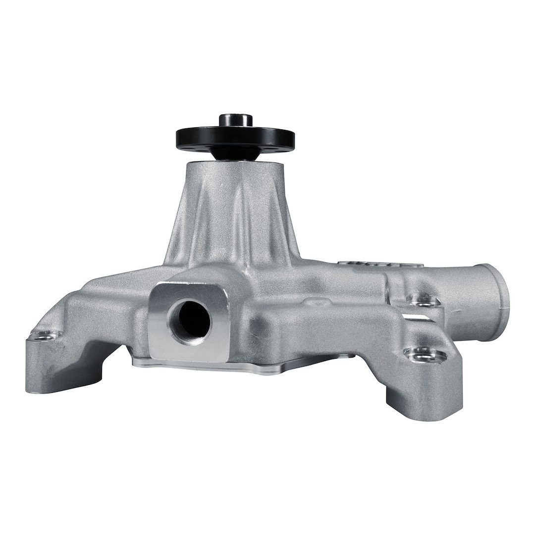 Edelbrock Water Pump, For Use with Chevrolet Small Block Engines, Short, Satin, Aluminum, V-Belt, Standard Rotation – 88120