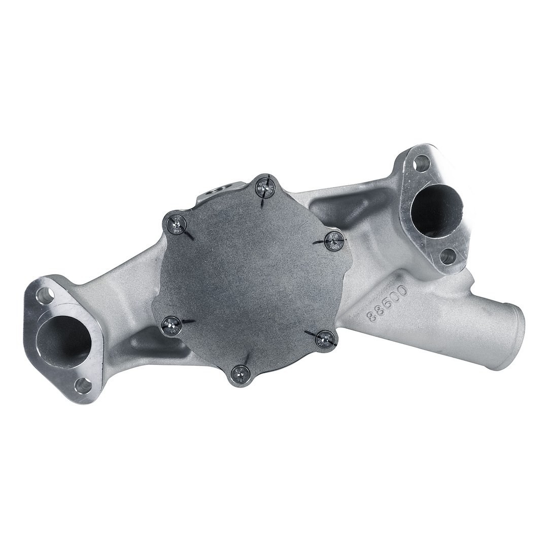 Edelbrock Water Pump, For Use with Chevrolet Big Block Engines, Short, Satin, Aluminum, V-Belt, Standard Rotation – 88520