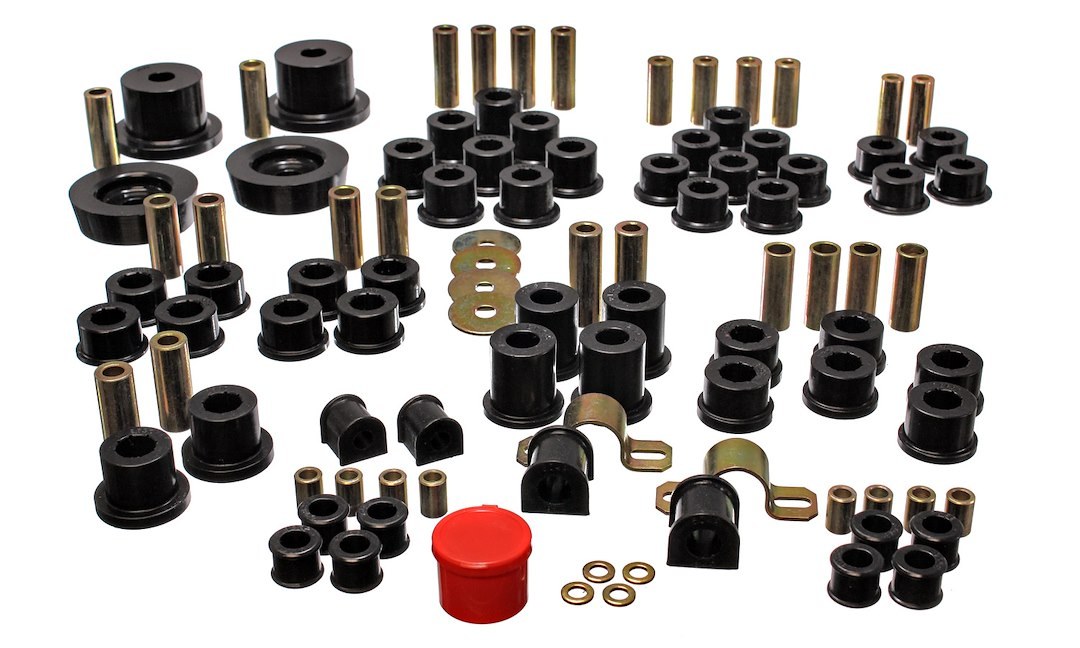 Energy Suspension Suspension Bushing Kit, Hyper-Flex System ™, Black, Polyurethane – 11.18102G