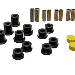 Energy Suspension Control Arm Bushing, Black, Polyurethane, Includes Upper and Lower Bushings – 11.3105G