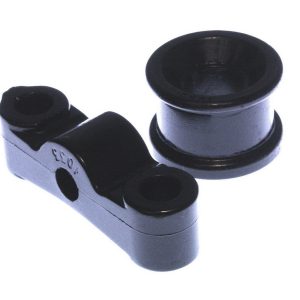 Energy Suspension Manual Trans Shifter Stabilizer Bushing, Black, Polyurethane – 16.1101G