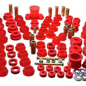 Energy Suspension Suspension Bushing Kit, Hyper-Flex System ™, Red, Polyurethane – 16.18102R