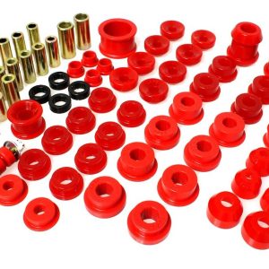 Energy Suspension Suspension Bushing Kit, Hyper-Flex System ™, Red, Polyurethane – 16.18103R