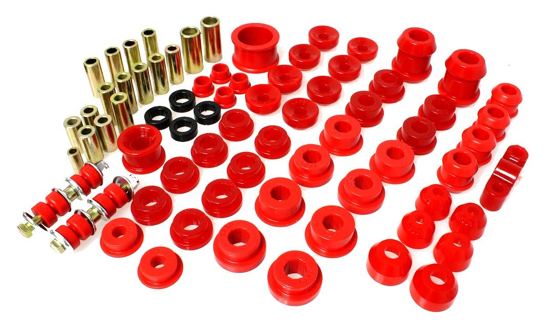 Energy Suspension Suspension Bushing Kit, Hyper-Flex System ™, Red, Polyurethane – 16.18103R