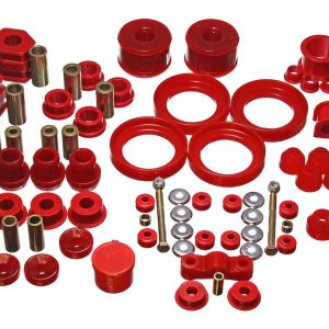 Energy Suspension Suspension Bushing Kit, Hyper-Flex System ™, Red, Polyurethane – 16.18110R