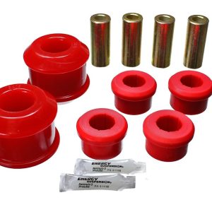 Energy Suspension Control Arm Bushing, Red, Polyurethane, Includes Upper and Lower Bushings – 16.3116R