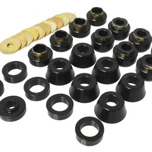 Energy Suspension Body Mount Bushings, Black, Polyurethane – 2.4105G