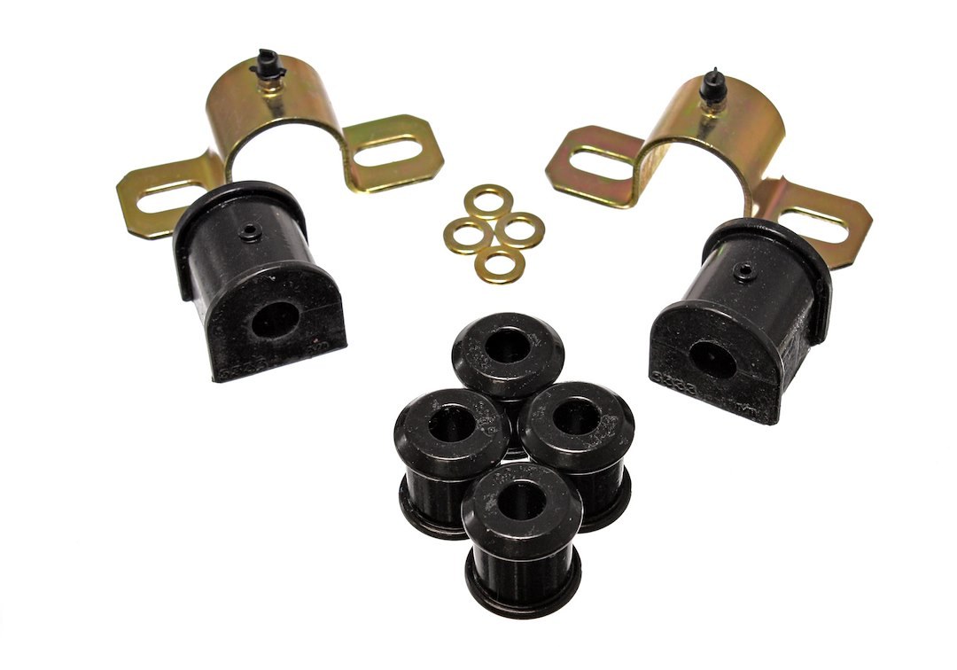 Energy Suspension Stabilizer Bar Mount Bushing, 16 MM Bar Diameter, Black, Polyurethane – 2.5111G