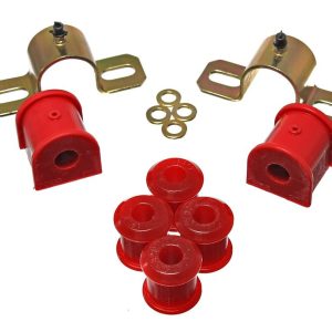Energy Suspension Stabilizer Bar Mount Bushing, 16 Millimeter Bar Diameter, Red, Polyurethane – 2.5111R