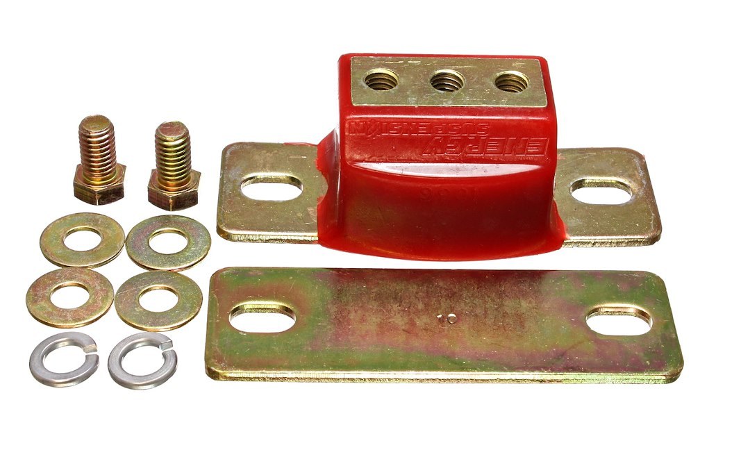 Energy Suspension Auto Trans Mount, Zinc, Red, Polyurethane – 3.1108R