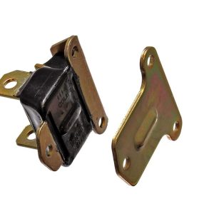 Energy Suspension Motor Mount, Cushioned, Zinc Finish, Black, Polyurethane, Single – 3.1117G