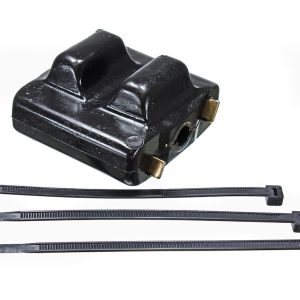 Energy Suspension Motor Mount, Cushioned, Zinc Finish, Black, Polyurethane, Single – 3.1121G