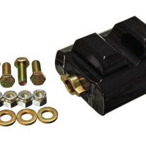 Energy Suspension Motor Mount, Cushioned, Zinc Finish, Black, Polyurethane, Single – 3.1151G