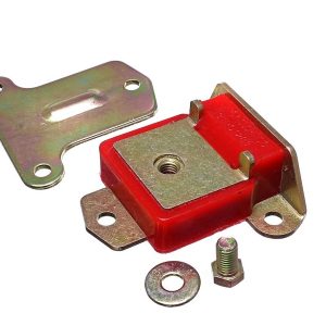Energy Suspension Motor Mount, Cushioned, Red, Polyurethane, Single – 3.1156R