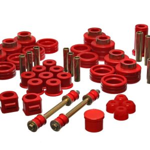 Energy Suspension Suspension Bushing Kit, Hyper-Flex System ™, Red, Polyurethane – 3.18101R