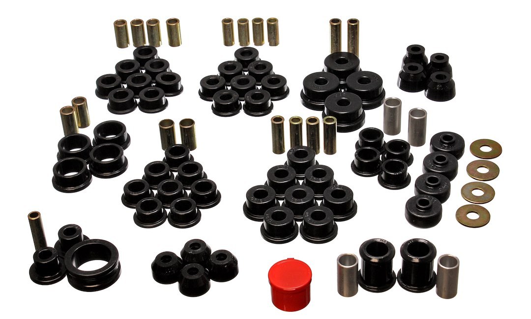 Energy Suspension Suspension Bushing Kit, Hyper-Flex System ™, Black, Polyurethane – 3.18122G