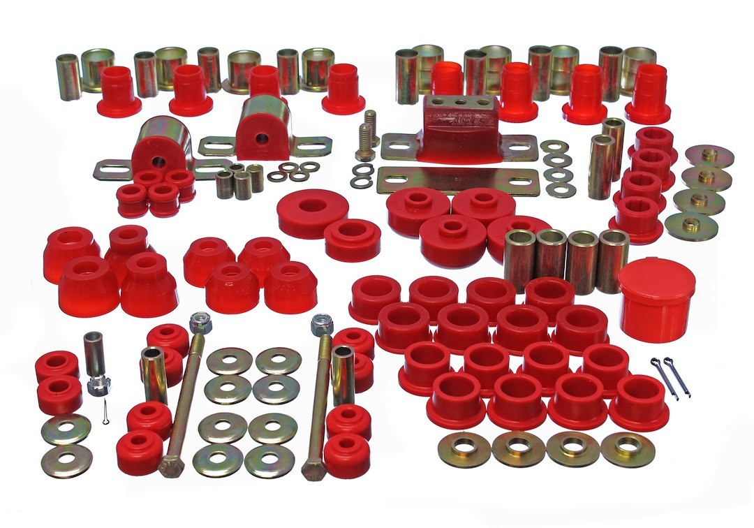 Energy Suspension Suspension Bushing Kit, Hyper-Flex System ™, Red, Polyurethane – 3.18123R