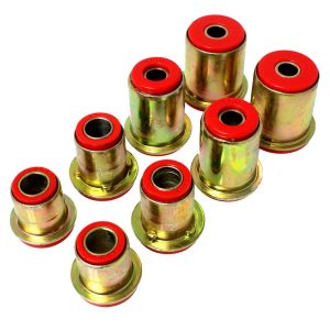 Energy Suspension Control Arm Bushing, Red, Polyurethane, Includes Upper and Lower Bushings – 3.3105R