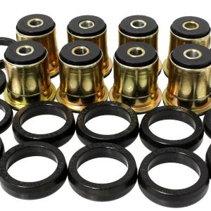 Energy Suspension Control Arm Bushing, Black, Polyurethane, Includes Upper and Lower Bushings – 3.3132G
