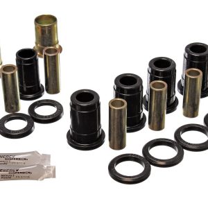 Energy Suspension Control Arm Bushing, Black, Polyurethane, Includes Upper and Lower Bushings – 3.3153G