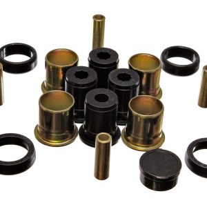 Energy Suspension Control Arm Bushing, Black, Polyurethane, Includes Upper Bushings – 3.3169G