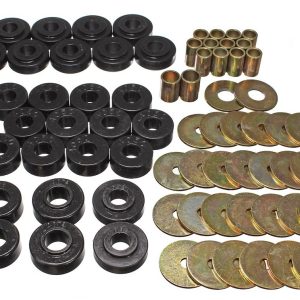 Energy Suspension Body Mount Bushings, Black, Polyurethane – 3.4111G
