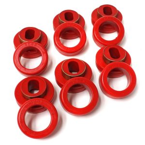 Energy Suspension Body Mount Bushings, Red, Polyurethane – 3.4116R