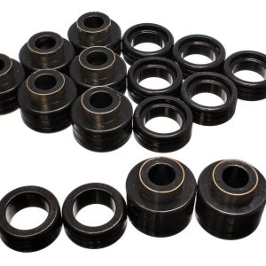 Energy Suspension Body Mount Bushings, Black, Polyurethane – 3.4122G